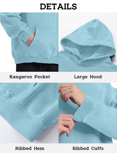 Image of Hatant Oversized Hoodie Sweatshirts for Men Couples Heavyweight Hoodies Pullover Vintage Mens Acid Wash Sweaters Clothes 2026