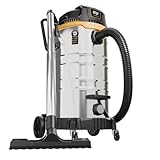 WAP Aspirador de Pó e Água GTW Inox 70i 2800W com Autolimpeza e Bocal de Sopro 70 Litros 127V