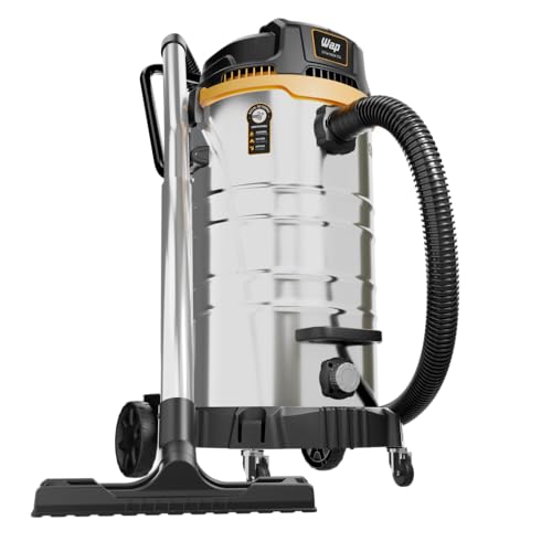 WAP Aspirador de Pó e Água GTW Inox 70i 2800W com Autolimpeza e Bocal de Sopro 70 Litros 127V