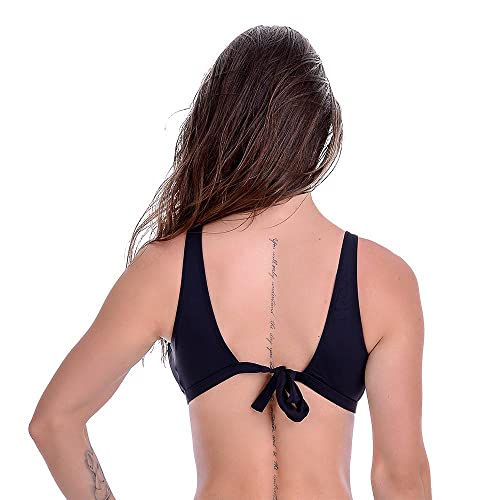 Biquíni Top Sem Bojo Preto Summer Soul (GG)