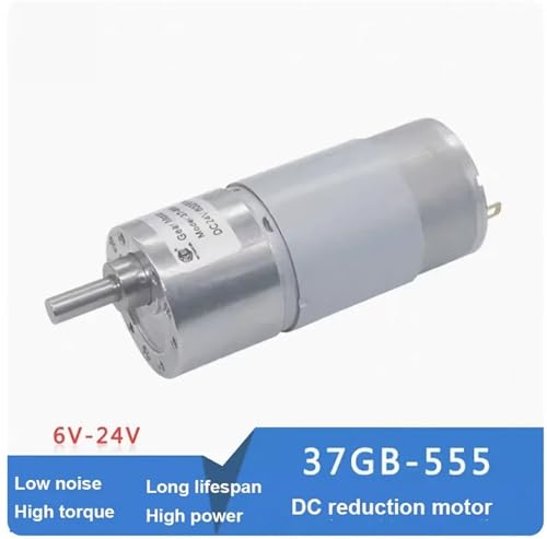 Moteur de bras de robot JGB37-555 micro engrenages CC 12V 500rpm