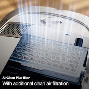 Miele Compact C1 Pure Suction Bagged Canister Vacuum with High Suction Power Designed for Hard Floors and Low Pile Carpet in Lotus White