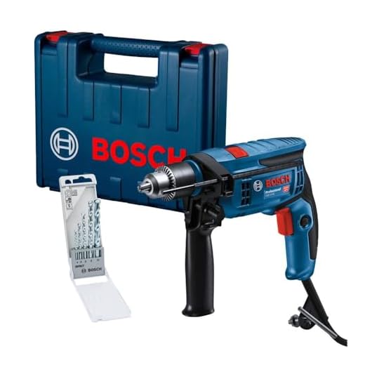 Furadeira de Impacto Bosch GSB 13 RE-MX5-750W 127V | 5 brocas e maleta 127V;127V