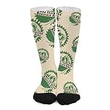 Calcetines altos hasta la rodilla para bicicleta de montaña, calcetines casuales, calcetines de tubo de moda, calcetines deportivos para hombres y mujeres