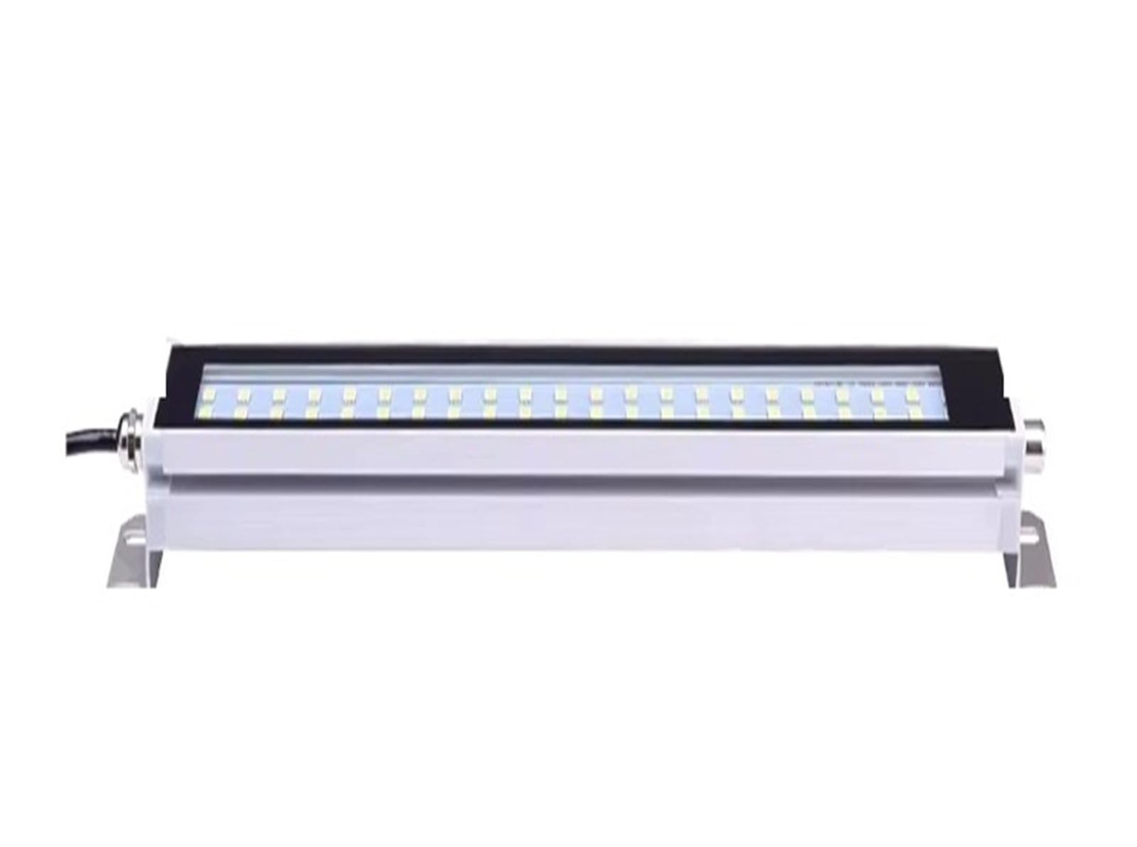WXVFX LED Explosion-Proof Light IP67 Waterproof Oil Proof Machine Tool Lathe Lamp Workshop Warehouse Aluminum Alloy Work Lamp(L40cm-Cool White)