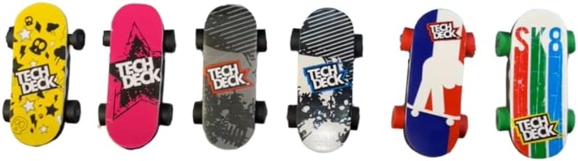 Toptoys2u Bargain Bundles Tech Deck Bendy Boards Rubber Eraser Finger Board Blind Bag - Pack of 4 (22925TD) image 3