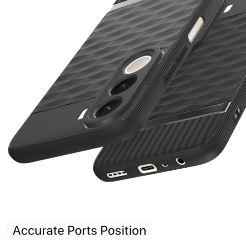 Image of Outlouders Back Cover for Realme C100x | Full Camera Protection | TPU Soft Flexible Shockproof Bumper Case (Black)