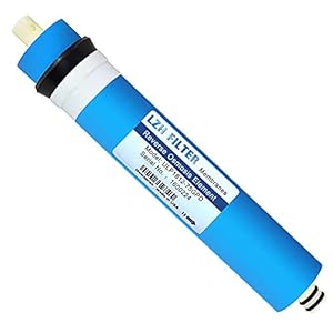 LZH FILTER 1812-75GPD RO Membran, Umkehrosmose, Rücklauf, Wasserfilter, Ersatz, für Wasserfiltersystem mit 5 Etagen