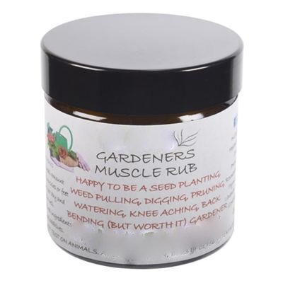 Gardeners Muscle Rub 60ml - A natural muscle rub.