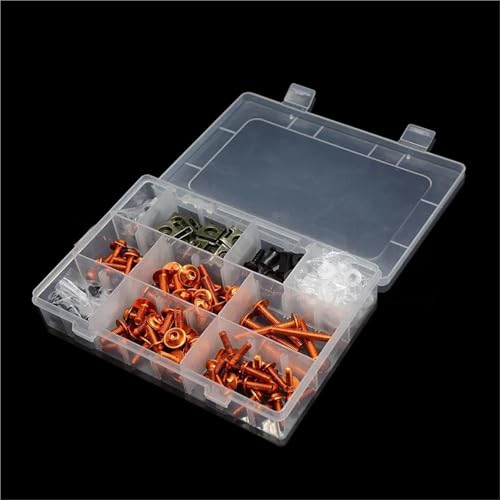 �l�W�t���i �ɓK������z���_ CBF125 CBF190R CBF500 CBF600 CBF1000 �I�[�g�o�C�t�F�A�����O�{���g�i�b�g�L�b�g�{�f�B�t�@�X�i�[�N���b�v�X�N�����[�i�b�g(Orange)