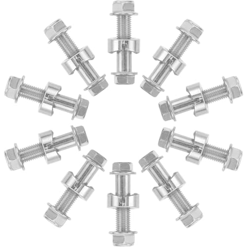 BESPORTBLE 10pcs Scooter Handlebar Clamp Screws Alloy Stem Fixing Bolts