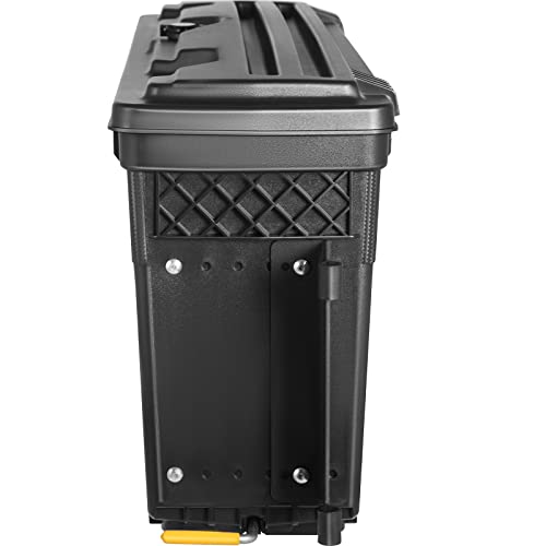 Vevor Truck Bed Storage Box, Locproof Abskable Lid, Water Wheel Well Tool Box 6.6 Gal/20 L With Password Padlock, Compatible With Super Duty 2017-2021, Passenger Side, Black #TOP7