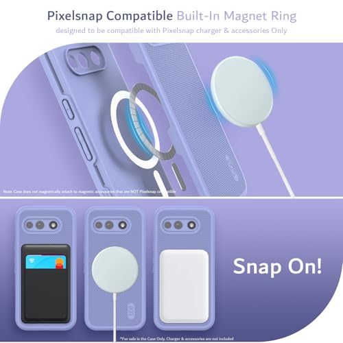 Image of TUDIA MergeGrip Magsafe Compatible for Google Pixel 10a Case - Lavender