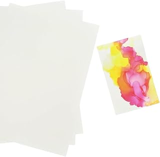 Craftelier - Yupo A4 Paper | Non-Porous Synthetic Paper for Alcohol-Based Inks | Smooth Surface, Easy to Cut or Die-Cut | 10 Sheets (250 g/m²) | 29,7 x 21 cm (11.69"x8.27")
