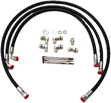 (06-10) Duramax Transmission Lines/Hoses HEAVY-DUTY upgrade- Chevy GMC 6.6L LLY/LBZ/LMM - Allison Transmission Cooler Lines