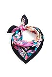 Desigual Scarf_Phantom 2000-Bufanda de esquí, Color Negro Juego de Accesorios de Invierno, U para Mujer