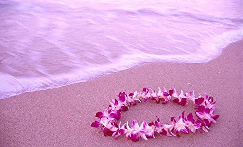 6 Pcs Thicken 41 Inch Purple Hawaiian Leis For Graduation Party, Dance Party, Photo Prop In Outdoors (6 Pcs) #TOP6