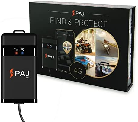 PAJ GPS Vehicle Finder 4G 2.0 – GPS Tracker for Vehicles, Motorcycles, Trucks & More - Direct Connection to Vehicle Battery (9-75V) - Car GPS Tracker with Real-time Alerts in The App, Tracker Device