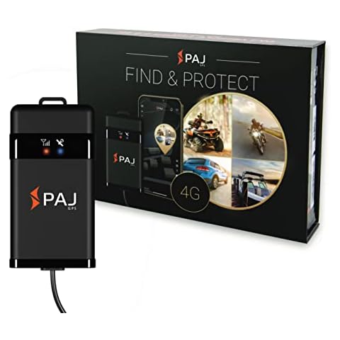 PAJ GPS Vehicle Finder 4G 2.0 – GPS Tracker for Vehicles, Motorcycles, Trucks & More - Direct Connection to Vehicle Battery (9-75V) - Car GPS Tracker with Real-time Alerts in The App, Tracker Device Cover