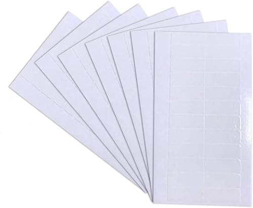 EBANKU 180 Stück Ersatztapes Klebestreifen für Tape Extensions Haar Klebeband Doppelseitiges Haarverlängerungsband für Den Ersatz Tapes