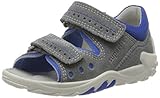 Passform: WMS - mittel Superfit Baby Jungen FLOW Sandalen, Grau (Hellgrau/Blau 25), 23 EU