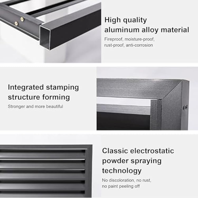 Mini Split Condenser Cover, Mini Split Air Conditioner Cover for Outside Units, Fence to Hide air Conditioner, Outer Materia, Suitable for Indoor and Outdoor