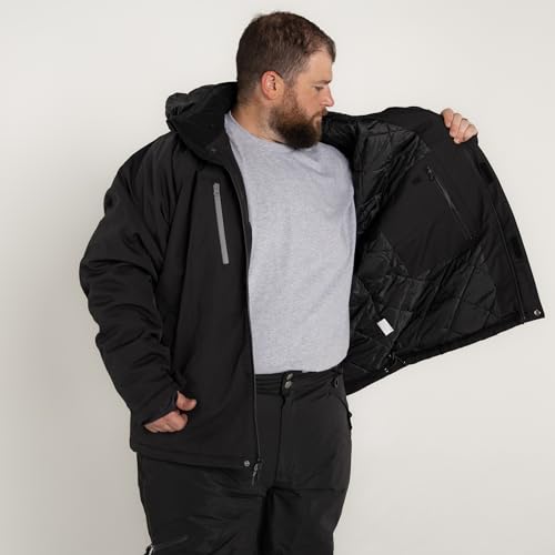 Mens Insulated Soft Shell Jacket Coat Big 2X-7X Siberian2