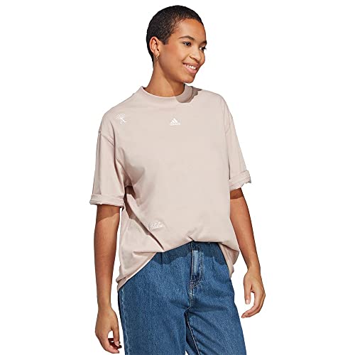 Image of adidas Women's Solid Regular Fit T-Shirt