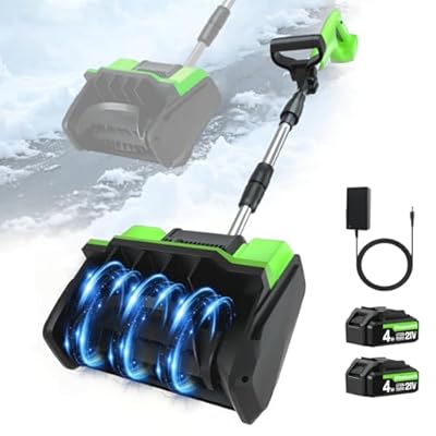 Cordless Snow Shovel, 21V Electric Cordless Sno...