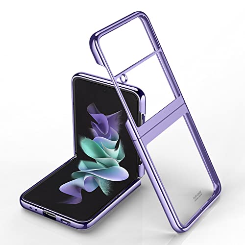 Coque Samsung Z Flip4 protection pliante rigide lavande antichoc