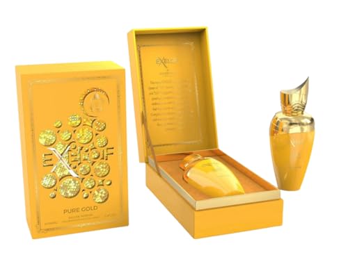 Image of EXELOF Pure Gold Eau De Parfum, 100ml, Luxury Fragrance UNISEX