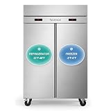 OVENGE Commercial Freezer Refrigerator Combo, 48" W 38 Cu. F...