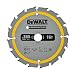 Produktbild Dewalt Bau-Kreissägeblatt Construction für Akku-Handkreissäge DT1948 (165/20mm 16WZ, 20° Zahnwinkel, 1,5mm Schnittbreite, für schnelle Schnitte, mit Nail Tough zum Sägen von Holz mit Nägeln)