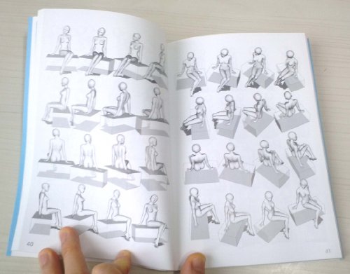 [Allpose Book] B_Dynamic poses (for comic,cartoon,manga,anime,illustration human body pose drawing techniques.) (Allpose Book Drawing Pose Resource : 24 Books Series)