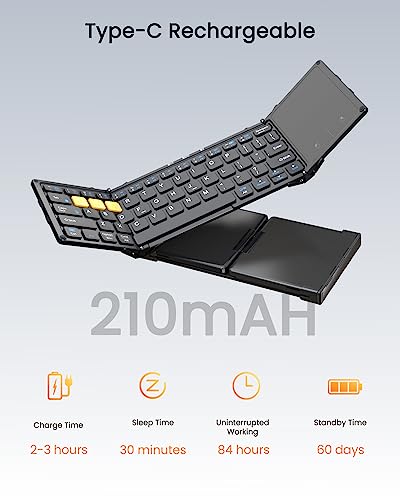 Artciety Foldable Bluetooth Keyboard thumb #2