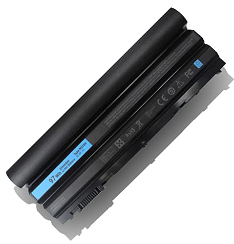 E6420 E6430 E6440 E6520 E6530 E6540 Battery T54FJ M5Y0X 8858X 97WH 9 Cell for Dell Latitude E5420 E5430 E5520 E5530,Inspiron 14R 15R 17R, 2P2MJ T54F3 4YRJH 0T54FJ 312-1325 312-1165 312-1163 PRV1Y