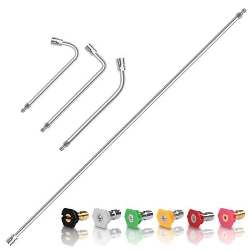 Wmnvshier 60" Pressure Washer Extension Wand