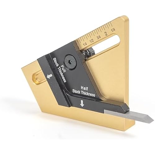 HALFSET PRO Precision Center Gauge Find Exact Half Thickness