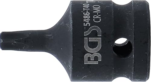 Miniatura 2 de Bgs 5486-T40 Punta De Vaso De Impacto Entrada 12,5 Mm 1 2 Perfil En T Para Torx T40