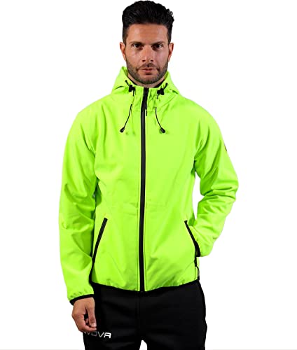 Giubbotto Soft Shell (Xs, Giallo Fluo/Nero)