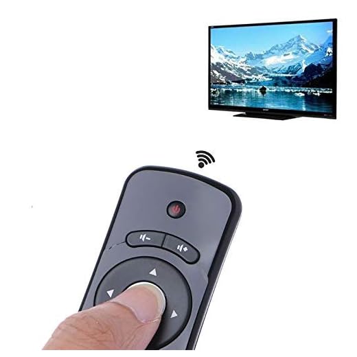 T2 Fly Air Mouse 2.4G Trådlös 3D Gyro Motion Stick fjärrkontroll för PC Smart TV