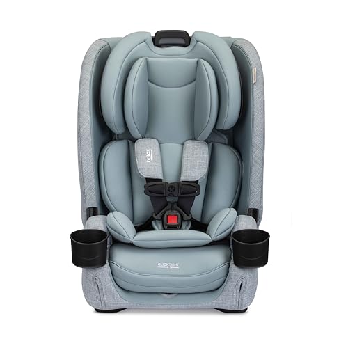 Image of Britax One4Life Slim All in One Car Seat, Up to 10 Years Use - Sea Foam | Rear Facing, Forward Facing, & Booster Mode, 17.5 inch Slim Car Seat Design, Easy Installation With ClickTight, SafeWash Fabrics