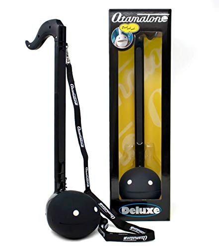 Otamatone Deluxe [Japanese Edition] Electronic Musical Instrument Portable Synthesizer From Japan By Cube / Maywa Denki, Black #TOP3