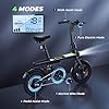 isinwheel U1 Electric Bike for Adults 500W Motor, 20 mph Folding Ebike #4