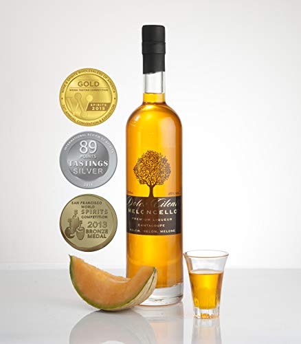 Meloncello Licor 700ml - Dolce Cilento Licor de Melón Italiano (3 Medallas)