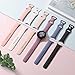 Maledan Sport Bands Compatible for Google Pixel Watch 3/4 41mm 45mm Band/Google Pixel Watch 2/1 for Women Men, Soft Breathable Bracelet Bands for Smartwatch 1/2/3/4 Accessory, S