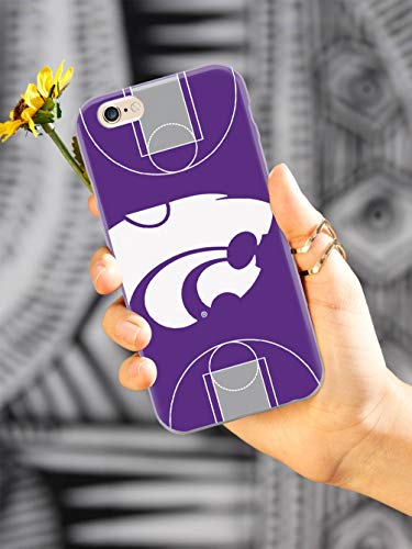 Inspired Cases - 3D Textured Iphone 11 Pro Case - Rubber Bumper Cover - Protective Phone Case For Apple Iphone 11 Pro - Kansas State Wildcats - Basketball Court #TOP1