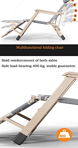 Chaise longue de jardin pliante et multifonctionnelle pour extérieur - 6