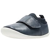 Clarks Baby Mädchen Roamer Seek Ballerinas, Blau (Navy Leather), 18 EU