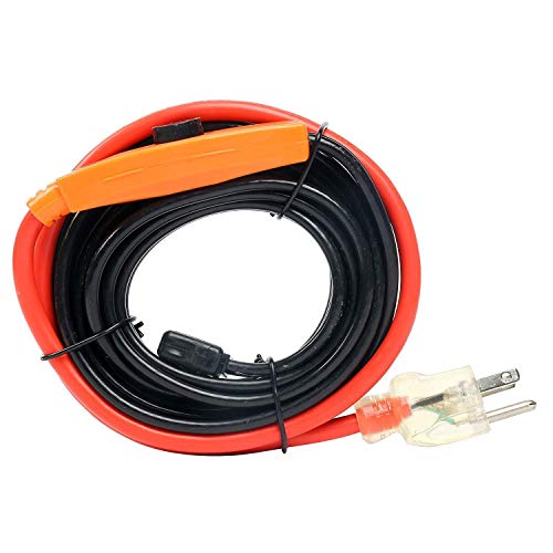 9Milelake Cold Weather Pipe And Valve Heating Cable With Built-In Thermostat (3 Feet) #TOP4